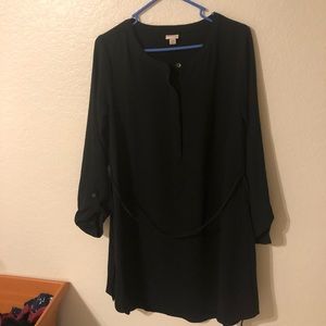 Black dress 👗 3/4 sleeve with pockets